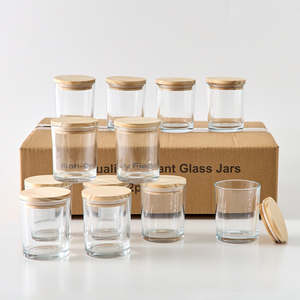 เชิงเทียน GOOPURE-ขวดแก้วสำหรับผ่อนคลายกล้ามเนื้อ สปาที่บ้าน และคริสต์มาส 7 ออนซ์ ทนความร้อน ใช้ซ้ำได้ เป็นมิตรกับสิ่งแวดล้อม - Product Image 1