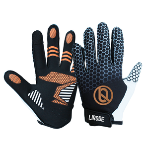 Gants de jeu antidérapants à doigts complets et poignets courts pour simulateur de conduite, course de karts et jeux de volant avec écran tactile - Product Image 2