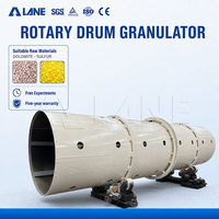 Granulateur rotatif à tambour pour pierre calcaire et dolomite LANE, ligne de granulation d'engrais minéraux, fournisseur d'usine industrielle