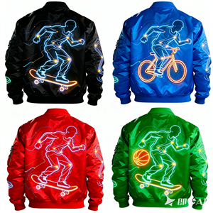 Chaqueta de Piloto con Estampado Bordado Personalizado al por Mayor Directo de Fábrica, Modelo 2026, Chaqueta de Invierno para Hombre, Impermeable, Ecológica y Cortavientos - Product Image 2