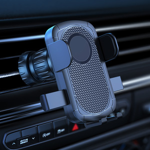 Soporte para teléfono de coche, ventilación de aire, sujeción automática por gravedad, material ABS, soporte universal para coche para navegación - Product Image 1