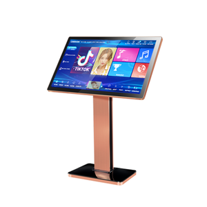 Ensemble de karaoké intelligent de bonne Chine Amplificateur blanc Haut-parleur avec microphone sans fil Connectivité TV et cinéma maison - Product Image 5