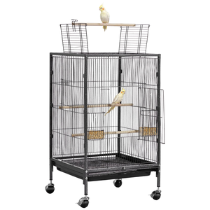 Wholesale High Quality Quadrate Vertical Type Parrot Bird Cage Multi-functional Pet House for Breeding Playing Rest Amusement - Product Image 1