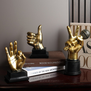 Decoración de Cumpleaños Retro con Forma de Mano para Celebrar la Victoria y el Reconocimiento, para el <span class=keywords><strong>Hogar</strong></span> o la Oficina - Product Image 3