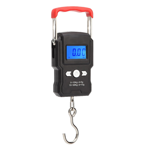 เครื่องชั่งน้ำหนักแบบพกพาคุณภาพดีสำหรับขายส่ง ชาร์จผ่าน USB ได้ รับน้ำหนักได้ 75 กก. แบบดิจิตอล พร้อมตะขอ สำหรับเดินทาง ตกปลา และชั่งพัสดุ - Product Image 4