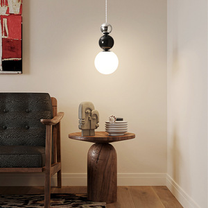 Lámpara Colgante de Techo Estilo Crema Perla 2023 para Dormitorio Principal, Apartamento Pequeño, Comedor, Tienda de Ropa, Luz de Ventana, Nueva - Product Image 1