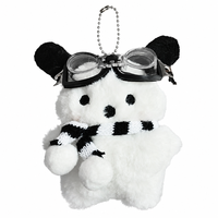 Porte-clés en peluche pour chien Zaves, populaire, écologique, doux, durable, de qualité supérieure, unisexe
