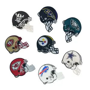 Bestsellers Op Amazon Sport Patches Custom Iron On Backing Football Borduurwerk Cowboys Patch Voor Honkbal Hoed