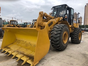 Chargeuse sur pneus CAT 966H d'occasion de haute qualité, 23 tonnes, chargeuses d'occasion CAT 966C 966H 966G 966F en stock à vendre à Shanghai - Product Image 5