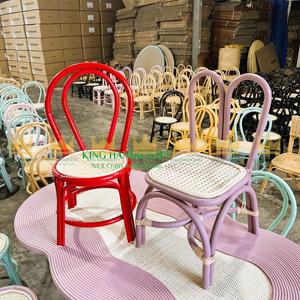 Chaise moderne, élégante et écologique en rotin pour enfants, salles de jeux, chambres, extérieur, intérieur, salon, cuisine, tous les jours - Product Image 3