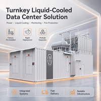 Centre de données conteneurisé à refroidissement liquide : Solution personnalisée pour l'IA, les GPU Cloud et le déploiement HPC en usine