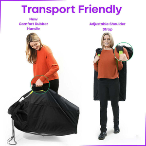 Sac de transport universel robuste pour siège auto bébé, sac de rangement pliable grand format OEM pour poussettes, étui de protection pour voyages en avion - Product Image 4