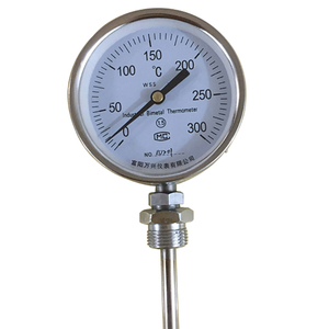 Custom-made Aseismatic WSS Series Industrial Stainless Steel Bimetallic <b>Thermometer</b> - Product Image 2