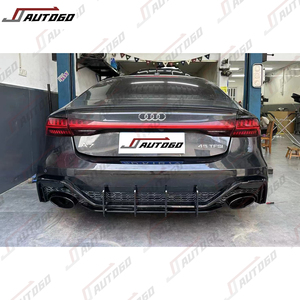 Kit de carrosserie de conversion de modification automatique pour Audi <span class=keywords><strong>A7</strong></span> C8 2019-2025 Mise à niveau vers la jupe latérale de diffuseur de calandre de pare-chocs avant arrière Rs7 - Product Image 5