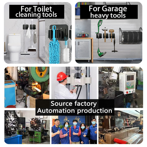 Chổi chủ Wall Mount vườn công cụ tổ chức nhà bếp Home lau xử lý nhiệm vụ nặng nề treo tường lưu trữ Holders - Product Image 6