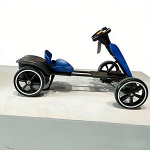 Children's Four-Wheeled Hydraulic Racing DC24V/48V Motor Drive Outdoor Foldable <b>Go</b>-<b>Kart</b> Digital Display Seat Height - Product Image 1