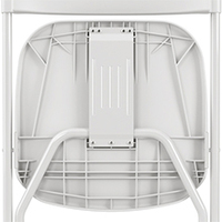 Meilleure chaise pliante de jardin en plastique légère d'intérieur extérieur blanc populaire pour des événements épousant