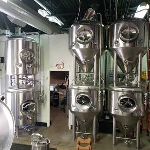 Machine à café froid commerciale 500L en SUS304, système de brassage de café froid avec chemises de refroidissement et agitateur, 5000L 7000L Tout-en-un - Product Image 3