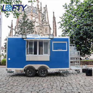 Camion de restauration mobile de haute qualité, <span class=keywords><strong>bar</strong></span> à café rapide, camion de restauration avec four à pizza <span class=keywords><strong>vintage</strong></span> à vendre aux États-Unis - Product Image 1