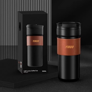 Wholesale Sport Mug Double Walled Tumbler Cups Custom Logo <b>Flask</b> Coffee Tea Travel Mug Coffee Travel Mug With Straw - Product Image 4