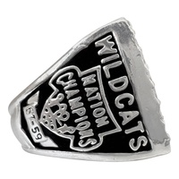 Bague de championnat des Wildcats du Kentucky AA 2012, plaquée or, pierres précieuses de collège, vente directe d'usine, alliage avec zircon, Christian