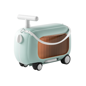 Vélo à quatre roues pour enfants, montable, transportable en sac à dos, modèle de voiture jouet - Product Image 2