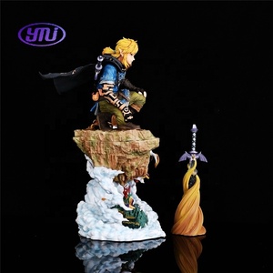 Zelda hơi thở của bức tượng liên kết Hoang Dã nước mắt của vương quốc trò chơi hình đóng hộp mô hình sưu tập - Product Image 2