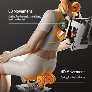 2025 Großer Luxus 4D Massagesessel für Zuhause, Ganzkörper, Duales Uhrwerk, SL-Schiene, <span class=keywords><strong>Zero</strong></span>-<span class=keywords><strong>Gravity</strong></span>, Luxus-Raumkapsel - Product Image 5