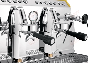 La mejor máquina de café Espresso comercial semiautomática de 2 grupos, cafeteras, máquina para hacer capuchino Espresso profesional italiano - Product Image 4