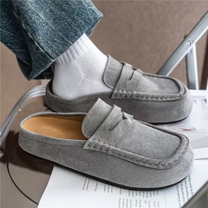 Mules confortables à talon compensé, style rétro Old Money, à bout fermé, pour la maison, modèle Cross-border Neck <span class=keywords><strong>Ken</strong></span> - Product Image 1