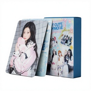 Set di 55 Fotocard Kpop ILLIT NOT CUTE ANYMORE, Carte Lomo Personalizzate Stampate Digitalmente, Regalo Promozionale di Ringraziamento - Product Image 4