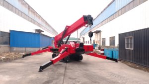 Grúa Araña Eléctrica/Gasolina CASDE de 8 Toneladas con Sistema Hidráulico, Control Remoto, Altura de Elevación de 17.5M, Alta Eficiencia - Product Image 4