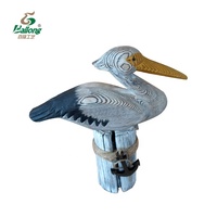 Oiseau de mouette en bois sculpté à la main, artisanat artistique en usine, décoration, 5 à 15 ans