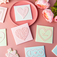 Valentijnsdag Koekjesvorm Hart Lip Cookie Cutter Acryl Fondant Schimmel Stempel Voor Cake Decoreren