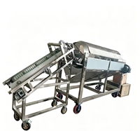 Machine de tri automatique des fèves de cacao, machine industrielle de criblage et de calibrage des fèves de cacao pour la transformation alimentaire