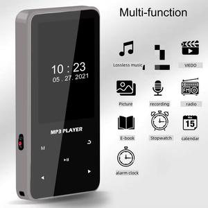 เครื่องเล่น MP4 แบบพกพา หน้าจอ 2.4 นิ้ว เล่นเพลงแบบไม่สูญเสียคุณภาพ วิทยุ FM เครื่องบันทึกเสียง อีบุ๊ก นาฬิกาปลุก สำหรับนักเรียน - Product Image 1