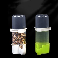 Accessoires et fournitures pour cages à oiseaux en plastique, abreuvoir et mangeoire automatiques pour pigeons et perroquets