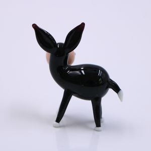 カスタム手作りムラーノランプウォックガラスロバ動物置物 - Product Image 4