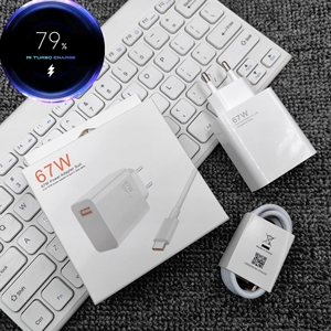 ที่ชาร์จบนผนัง67วัตต์ของแท้อะแดปเตอร์ EU สำหรับ Xiaomi redmi K50 poco 3 Pro Mi 12 11ชนิด c พิเศษ