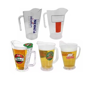 Brocca per Birra e Caraffa per Acqua in Plastica Trasparente per Alimenti, Accessorio da Bar per Birra Tennent's Lager Dortmunder in Cambogia - Product Image 4