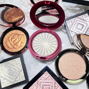 7 tonos de brillo duraderos, iluminador facial en polvo, bronce, resistente al agua, al horno y luz, contorno facial - Product Image 6