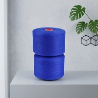 Wholesale Recycled Yarn 35/65% Cotton Polyester Anti-Pilling Dyed 4-32S for Hand Knitting and Weaving