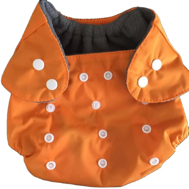Fábrica direta ajustável recém-nascido pano fralda logotipo personalizado bambu carvão fralda calças impermeáveis fraldas reutilizáveis para o bebê