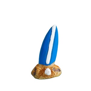 Microlandscape Four Seasonal Hanging Ornaments Surfboard Sailboat Seashell Seabird Festival Promotional Party Supplies
