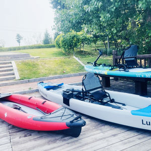 Popular nueva producción 285cm <span class=keywords><strong>canoa</strong></span> inflable bote inflable <span class=keywords><strong>Canoa</strong></span>/Kayak Bateau Gonflable kayak inflable para la venta - Product Image 3