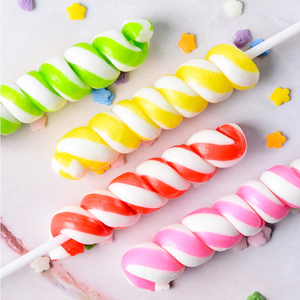 Sucettes spirales en conserve pour la Journée des enfants, 12g, texture dure, enrobées de fruits, esthétiques, rose bonbon, export, fabricant - Product Image 2