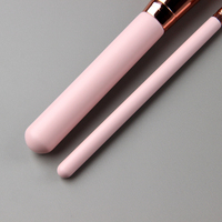 Vonira — ensemble de pinceaux de maquillage professionnels, kit d'outils de Make-Up professionnels, en poils de chèvre naturels, poudre de visage synthétique, Contour, Blush, pour les yeux, 12 pièces