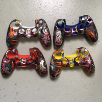 Coque de protection en silicone antidérapante couleur camouflage durable pour manette de jeu P4 - Vente en gros