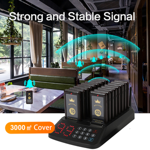 Miễn Phí In Logo Không Dây Khách Gọi Điện Thoại Nhà Hàng Hệ Thống Máy Nhắn Tin Cho Cà Phê Món Tráng Miệng Cửa Hàng Nhà Máy Bệnh Viện Phòng Khám Thực Phẩm Tòa Án - Product Image 4