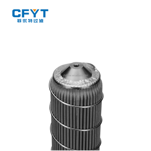 100 <strong>Micron</strong> Stainless Steel <strong>Wire</strong> <strong>Mesh</strong> Pleated <strong>Filter</strong> <strong>element</strong> for Petroleum Chemical Fiber Industry <strong>Filter</strong> Cartridge - Product Image 3